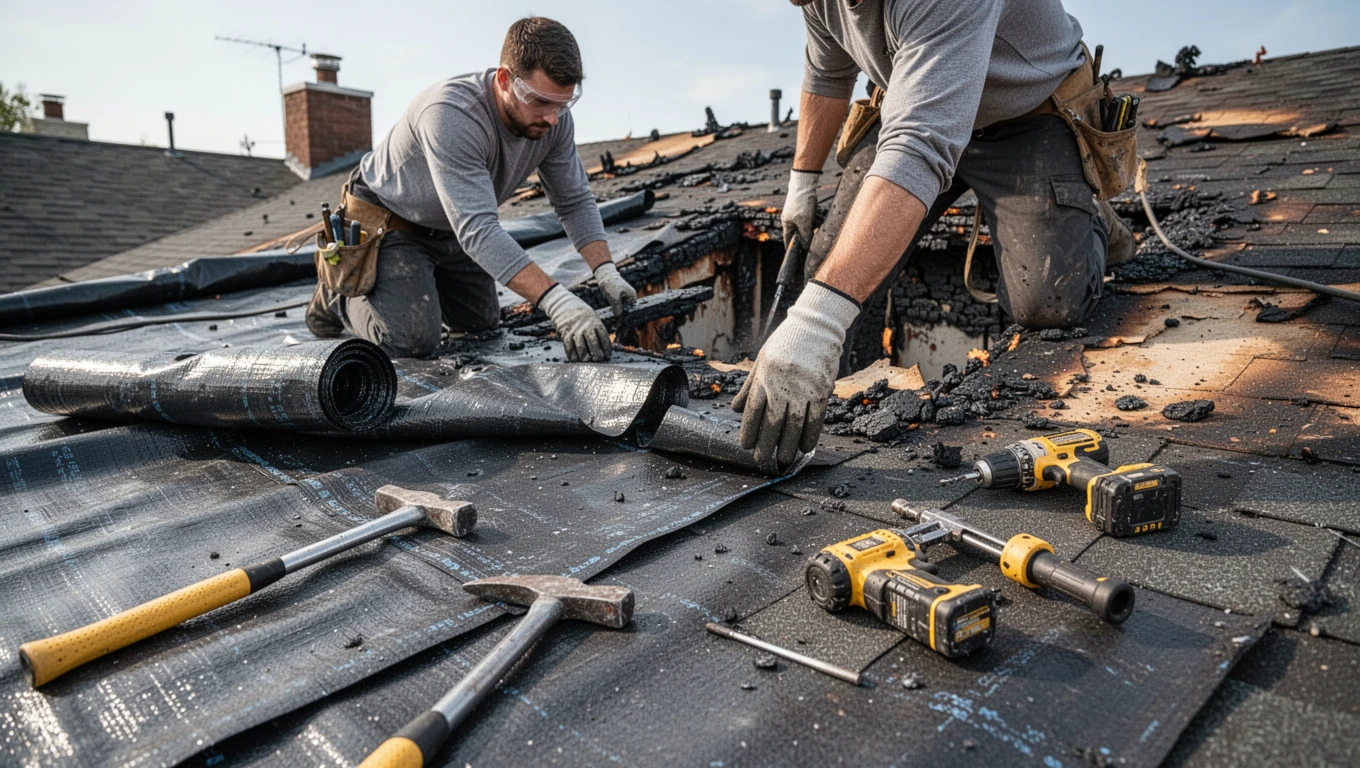 Roof Tarping