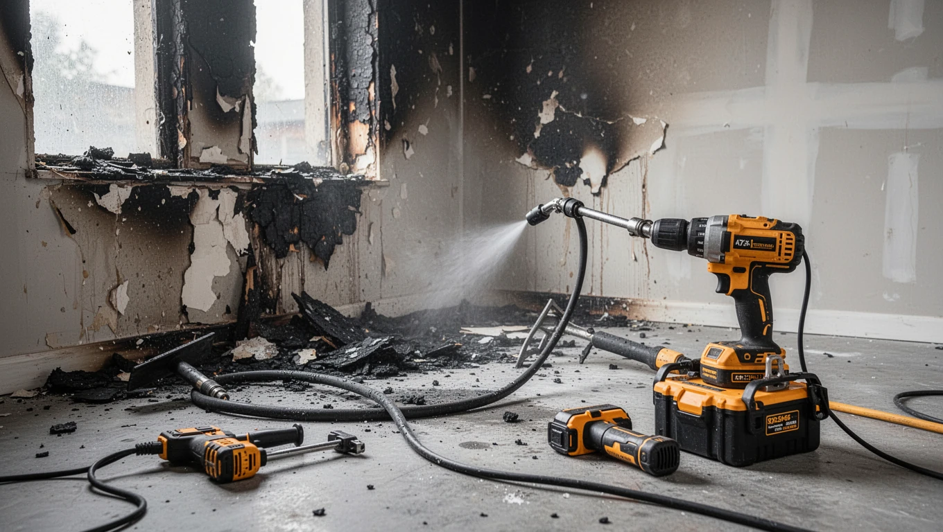 Commercial Fire Damage Restoration
